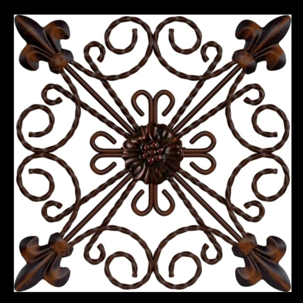 Medallion Metal Wall Art 3pc Set
